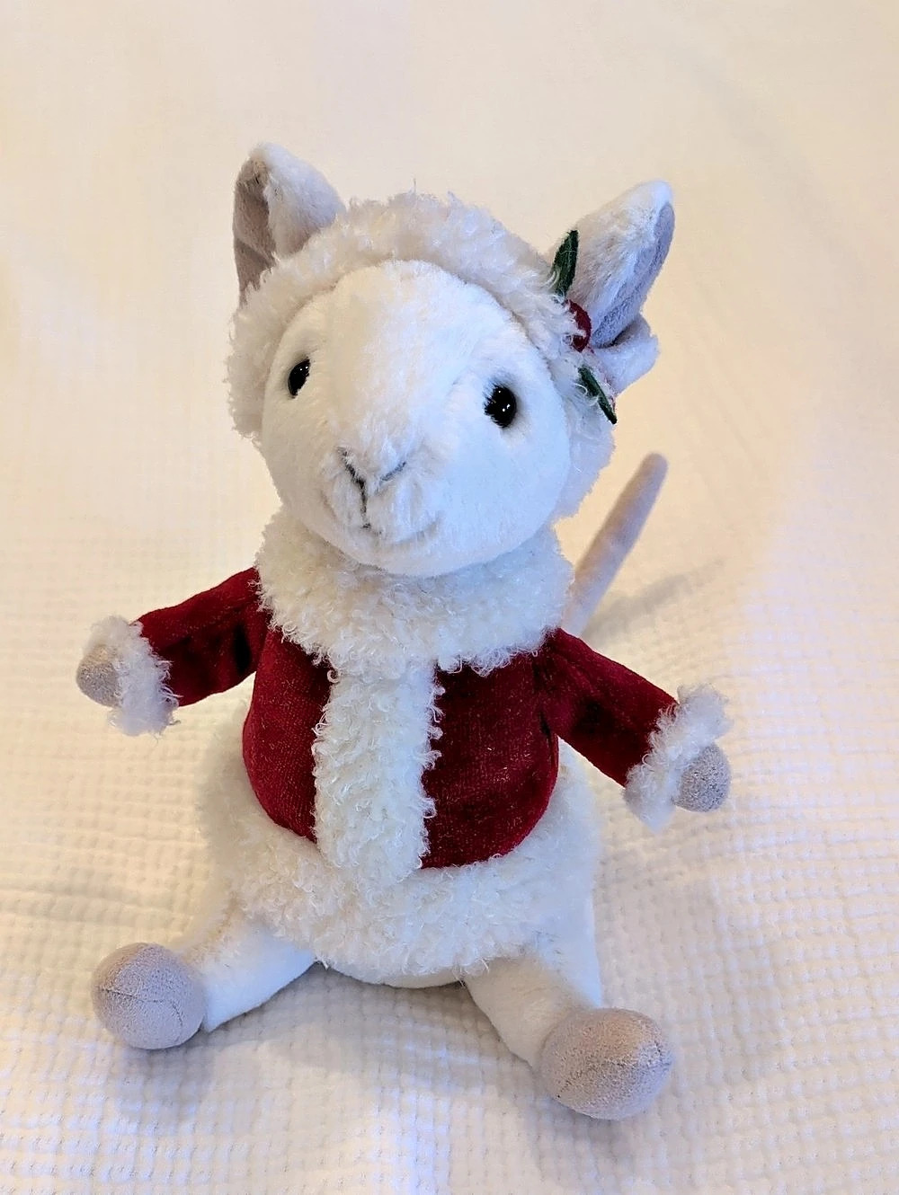 Retired Jellycat Merry Mouse Christmas